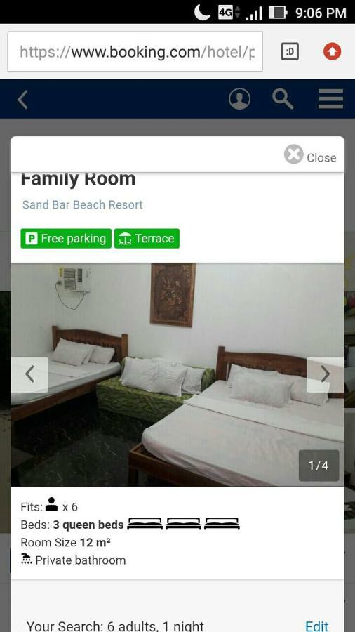 Sand Bar Beach Resort Nasugbu Eksteriør bilde